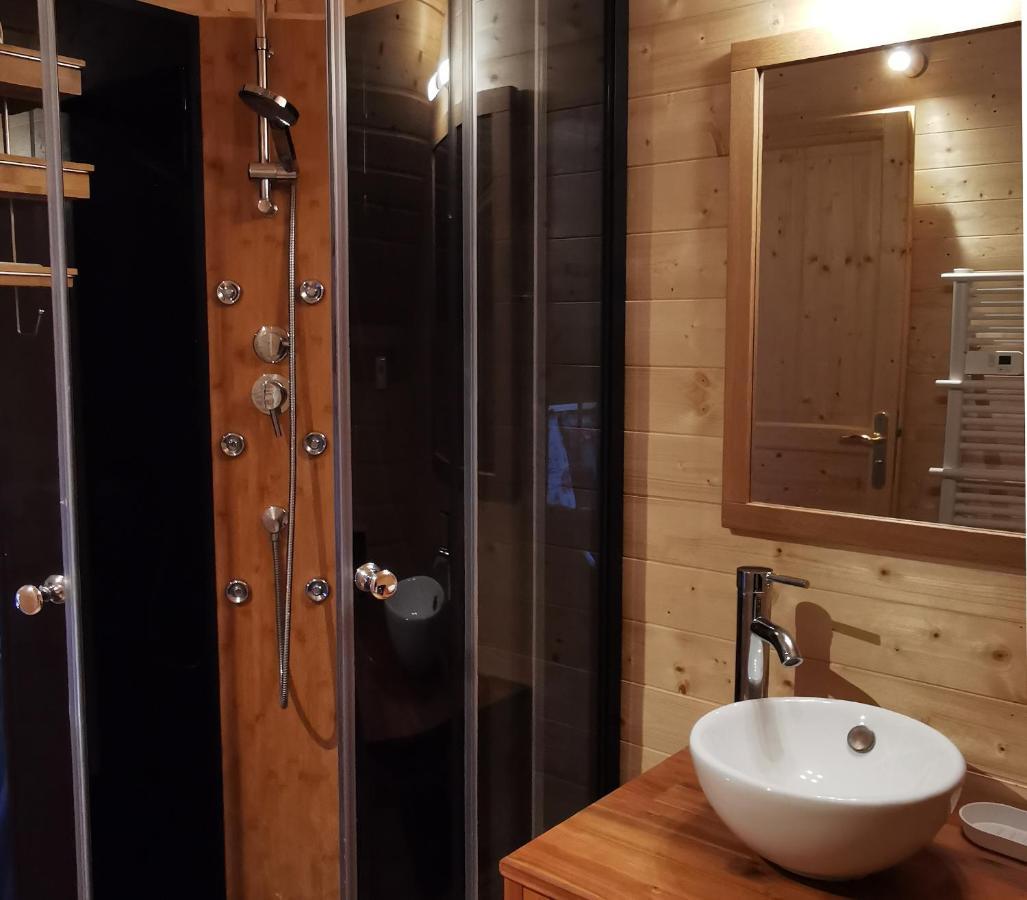 Chalet Aneloup Vue D'Exception A La Joue Du Loup Ле-Деволюи Экстерьер фото